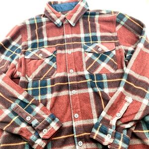Freedom Foundry Heavy Soft Fleece Flannel Size XL Men's Plaid Button Up Thick